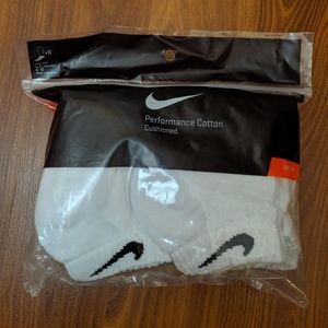 Nike Performance Cotton Cushioned Socks 6 pairs L